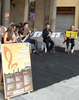Festa europea della musica all'interno di palazzo Bove