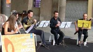 Festa europea della musica all'interno di palazzo Bove