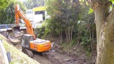 Lavori di scavo a Bardalone