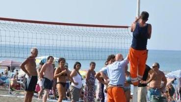 L’ex campo da beach volley