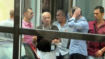 Il momento dell’arresto di Salvatore Iodice