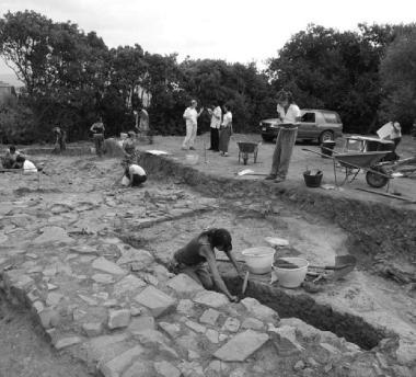 Gli scavi archeologici nellarea di Poggio del Molino 