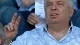 <b>PRESIDENTE</b> Piero Camilli mentre segue una partita