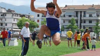 Giacomo Pelagagge nel salto triplo