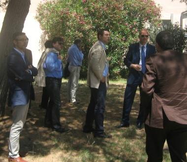 Il sopralluogo della commissione regionale al Pascoli 