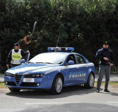 Una pattuglia della polizia 