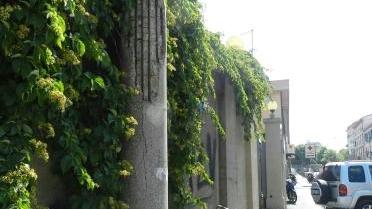 Pali della luce cadono a pezzi