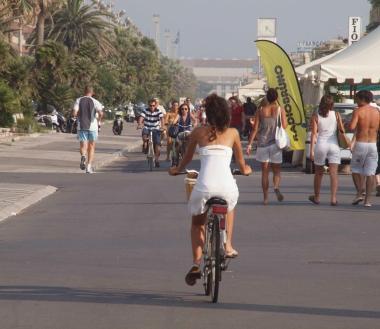 Biciclette in Passeggiaa 
