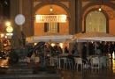 L’esterno del Caffé delle Logge