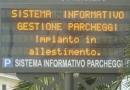 Un monitor che regola laccesso ai parcheggi 