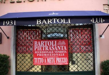 La promozione di Bartoli per il rinnovo dei locali