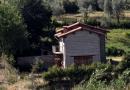 La villetta abusiva vicino a Martignana 