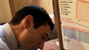 Un giocatore del Lotto