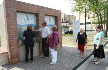 Il fontanello inaugurato due anni fa a Lamporecchio 
