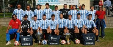 La squadra del Cintolese, campione nel girone A di Promozione       