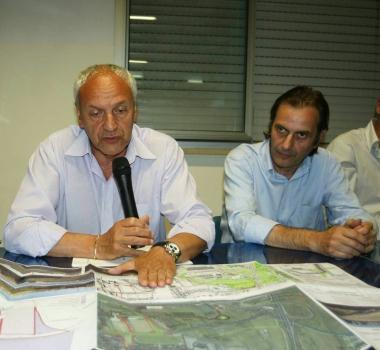 Lassessore Picchi con Fabio Altini 