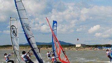 <b>WINDSURF</b> Una gara nelle acque di Marina