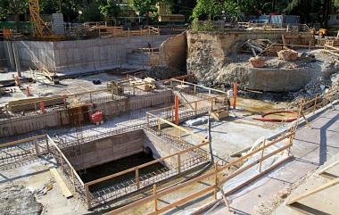 Lavori fermi al cantiere delle terme Leopoldine  