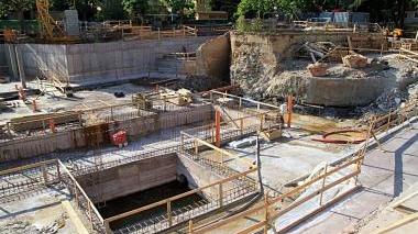 Lavori fermi al cantiere delle terme Leopoldine