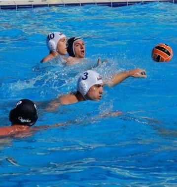Unazione di gioco del settebello dellAzzurra 