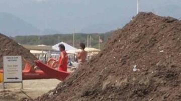 Lavarone in spiaggia