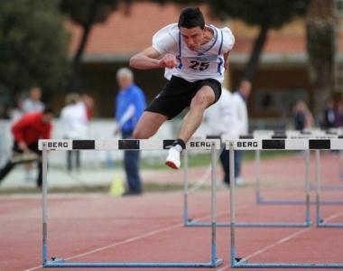 <b>PROTAGONISTI. </b>Mattia Contini, a fianco un lancio di Elisa Magni 