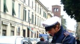 Un vigile nella Ztl sorvegliata dalle telecamere