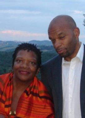 Gwen Samp&eacute; e Jos&eacute; Pendje  