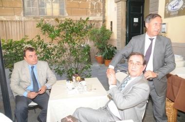 Lavvocato Gianfranceschi, il commercialista Serpi e lagronomo Bulleri 