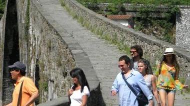 Sul Ponte del Diavolo e a Novelletori altre scene del film di Pieraccioni