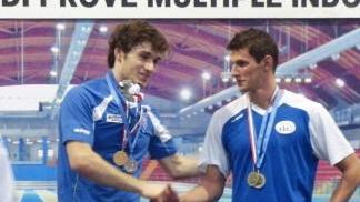 Stefano Combi (a sinistra) atleta della Virtus
