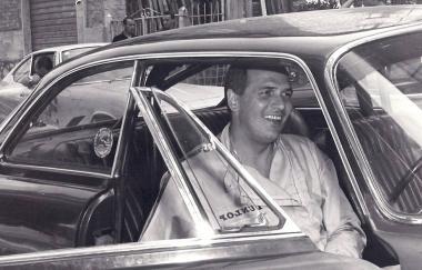 Paolo Bianchi in unimmagine degli anni Sessanta 