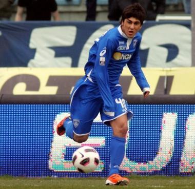 Fernando Forestieri con la maglia azzurra 