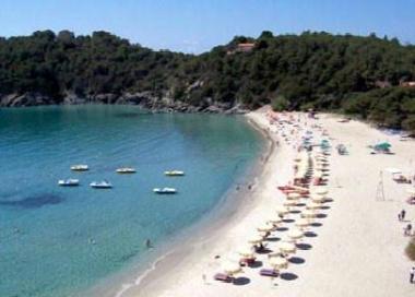 La spiaggia di Fetovaia a Marina di Campo 