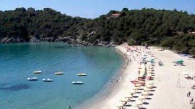 La spiaggia di Fetovaia a Marina di Campo