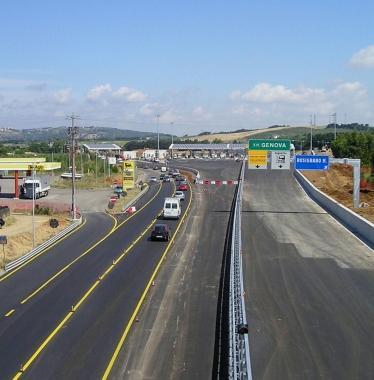 Una panoramica della nuova autostrada Tirrenica 
