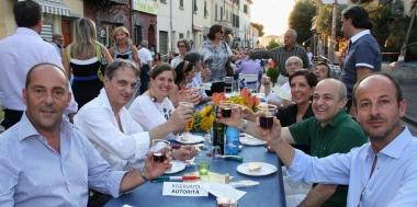 In primo piano Bettazzi, il sindaco Cenni, lassessore Cenni e lassessore Mondanelli 