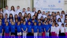 <b>FOTO DI GRUPPO.</b> Le atlete del Centro Ginnastica Massarosa