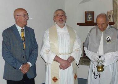 Linaugurazione nellex convento 