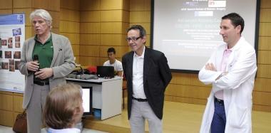 <b>CORSO.</b> La presentazione ai medici di Giulianotti, del direttore sanitario Zuccherelli e del dottor Coratti 