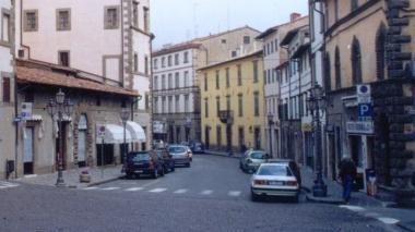 <b>CASTEL DEL PIANO</b> Una veduta di corso Nasini