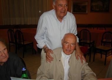 Silvio Galli (seduto) &egrave; stato presidente della Larcianese dal 1963 al 1975 