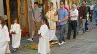 La processione del Corpus Domini a Cutigliano