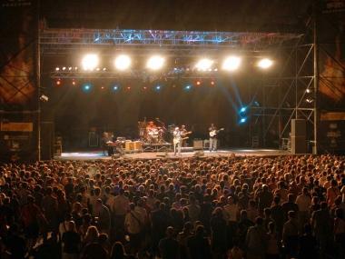 Un concerto del Festival Blues 