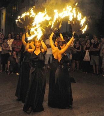 Spettacolo a Marina 