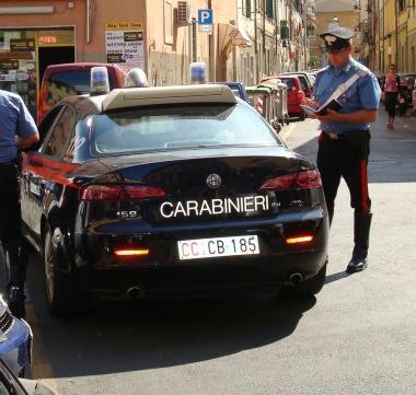 Una pattuglia di carabinieri