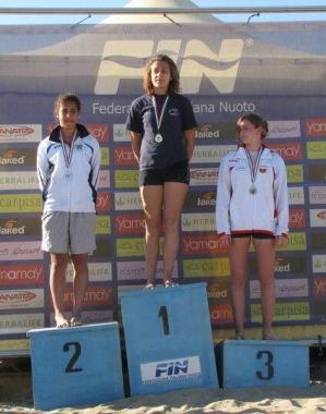 Alessia Gentili sul gradino pi&ugrave; alto 