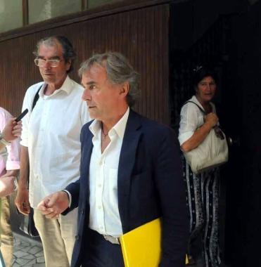 A sin. Lucarelli Borghetti e la mamma di Gigi, qui sopra con Bottici A dx. Giarnera 