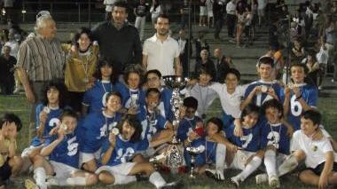 La squadra Esordienti del Coiano Santa Lucia che ha vinto il Trofeo Ardengo Soffici