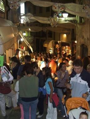 Un momento della Settimana del Commercio nelle passate edizioni 